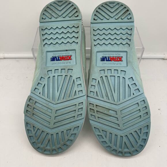 XTRATUF Shoes Womens 9.5 Sheng Fu Deck Slip Resistant Turquoise Blue Loafers - Picture 9 of 9